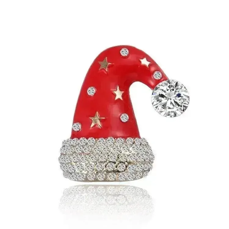 🌟 Fashion Diamond Bow Tie Wreath Brooch - Holiday Glamour Unleashed 🌟