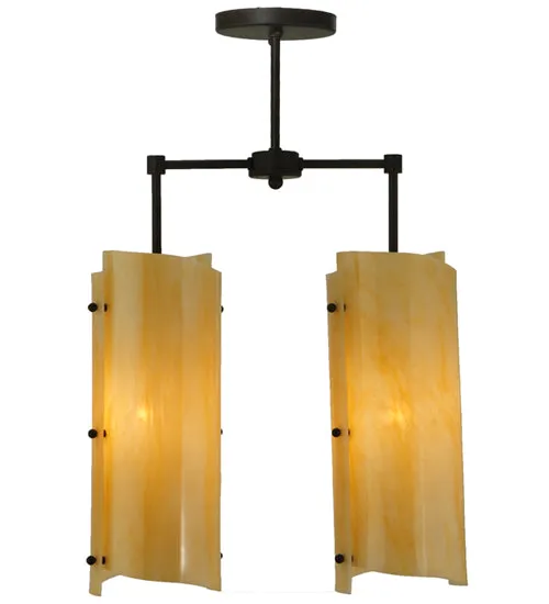 16"L Vortex 2 Lt Island Pendant
