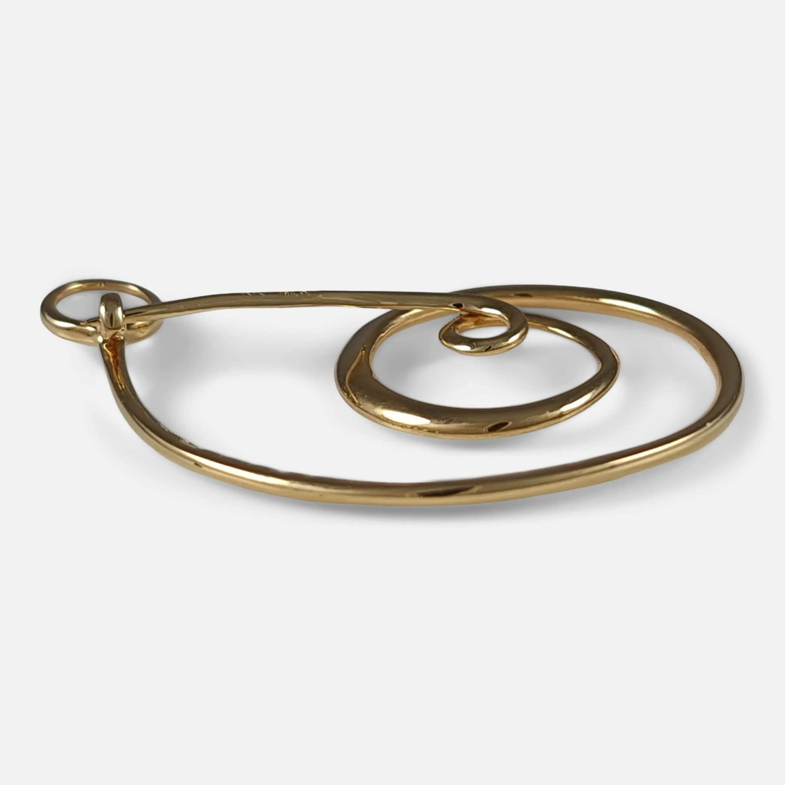 18ct Gold Moonstone Brooch #1427 by Torun for Georg Jensen