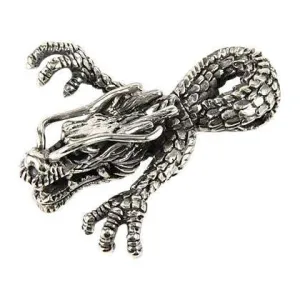 925 Sterling Silver Big Dragon Pendants