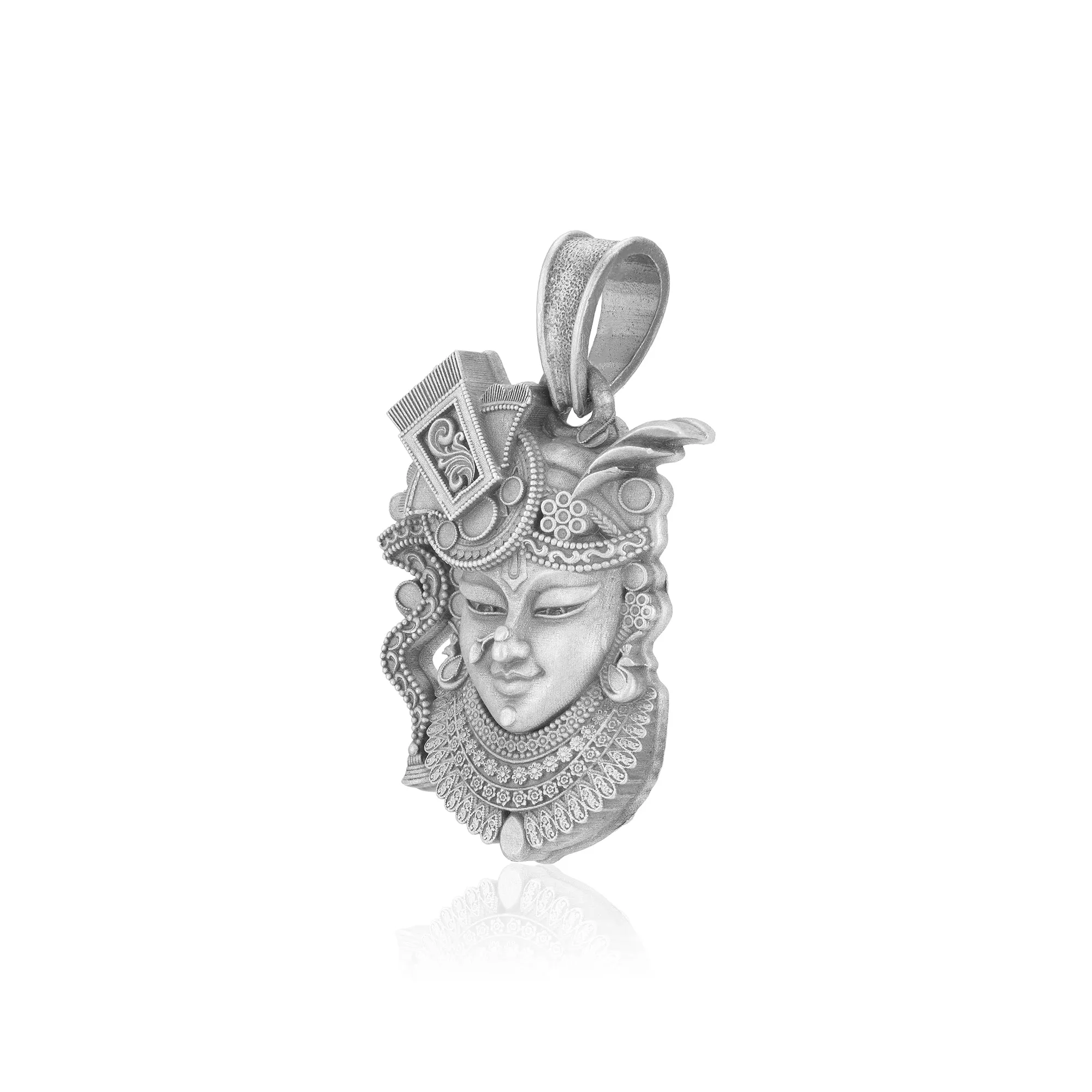 925 Sterling Silver Krishna with Serene Smile Pendants For Men & Women