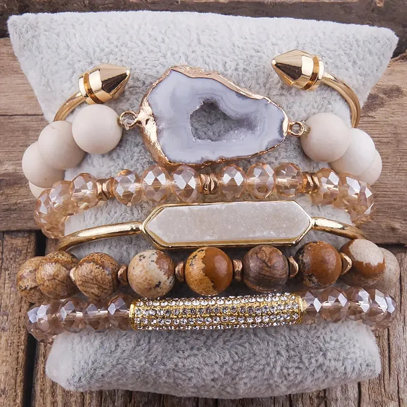 Agate Stone Bracelet