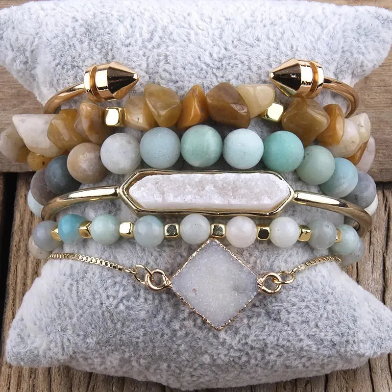 Agate Stone Bracelet