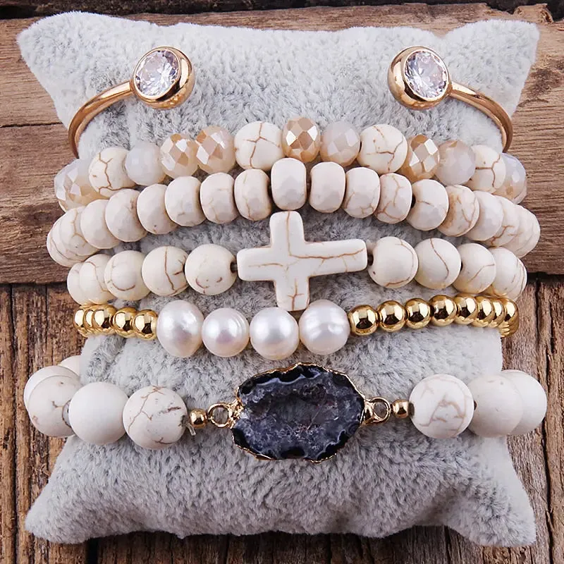 Agate Stone Bracelet