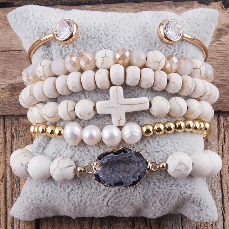 Agate Stone Bracelet