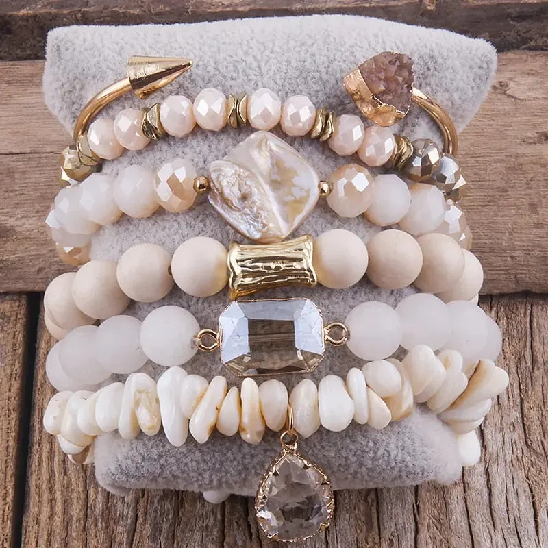 Agate Stone Bracelet