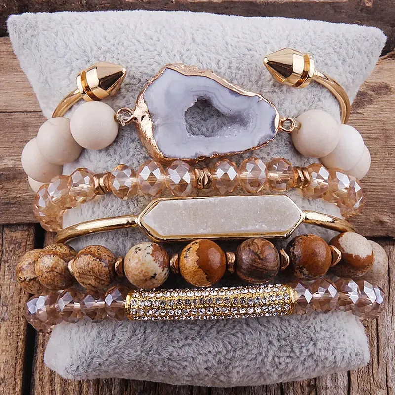 Agate Stone Bracelet
