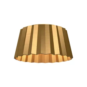 Alora Mood Plisse 14" Flush Mount