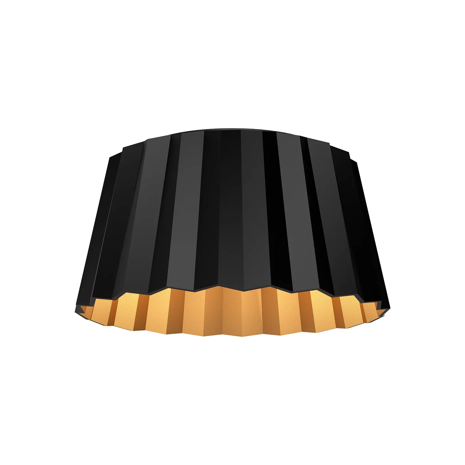 Alora Mood Plisse 14" Flush Mount