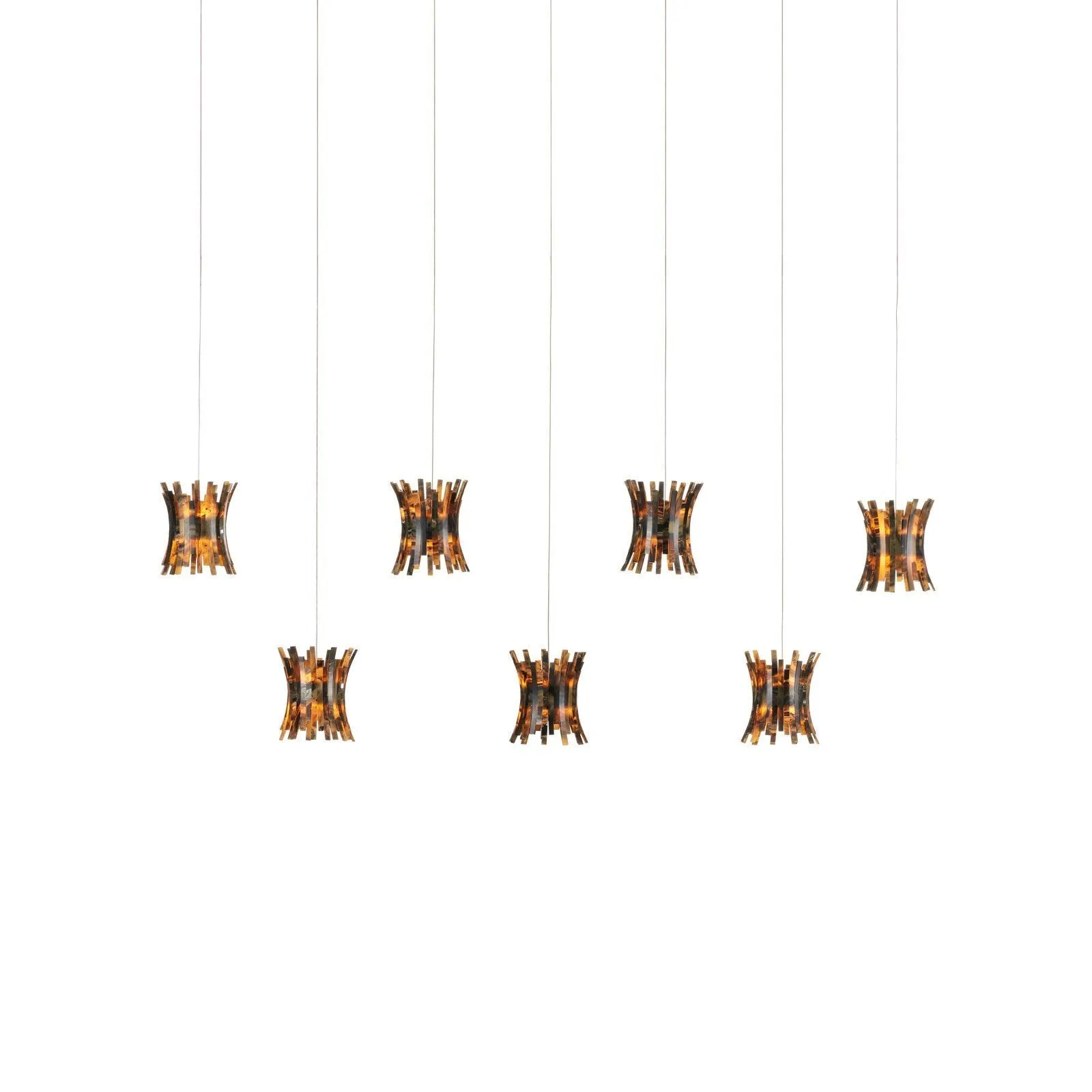 Alsop 7-Light Linear Multi-Drop Pendant