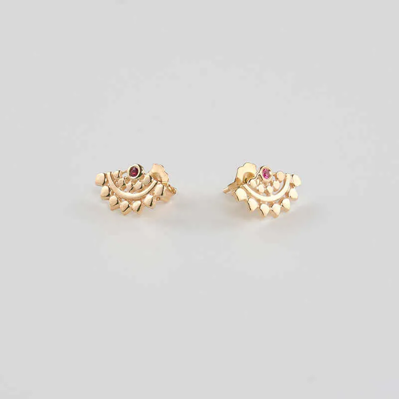 AMARA RUBY EARRINGS