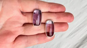 Amethyst Post Earrings. 1315