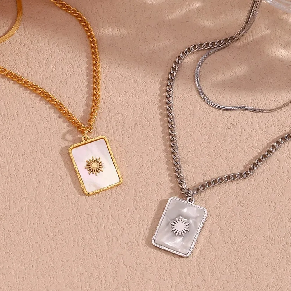 Ana Lisa  Double Layer Necklace