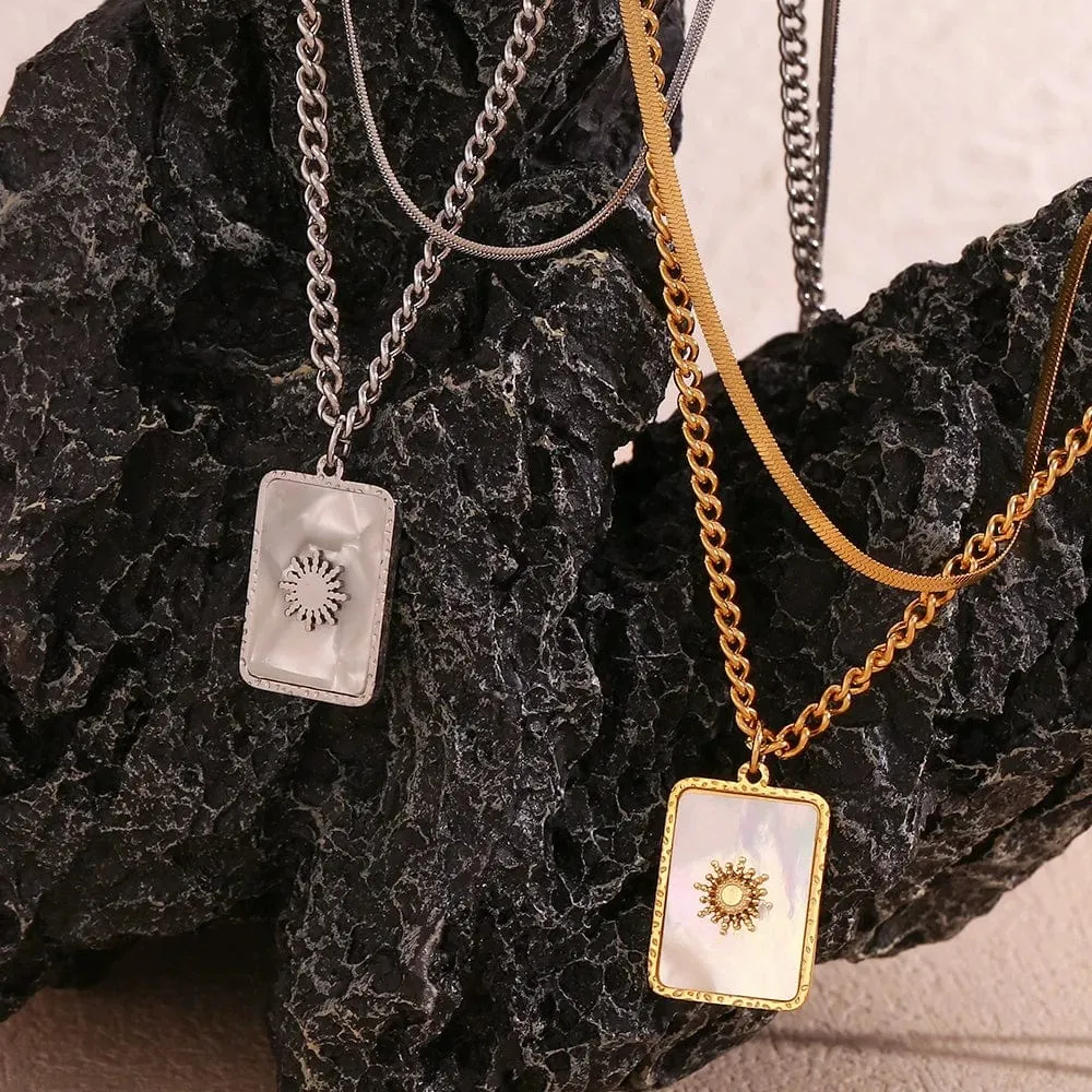 Ana Lisa  Double Layer Necklace