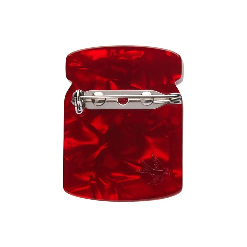 Black Cherry Precious Preserve Mini Brooch