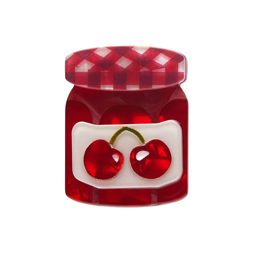 Black Cherry Precious Preserve Mini Brooch