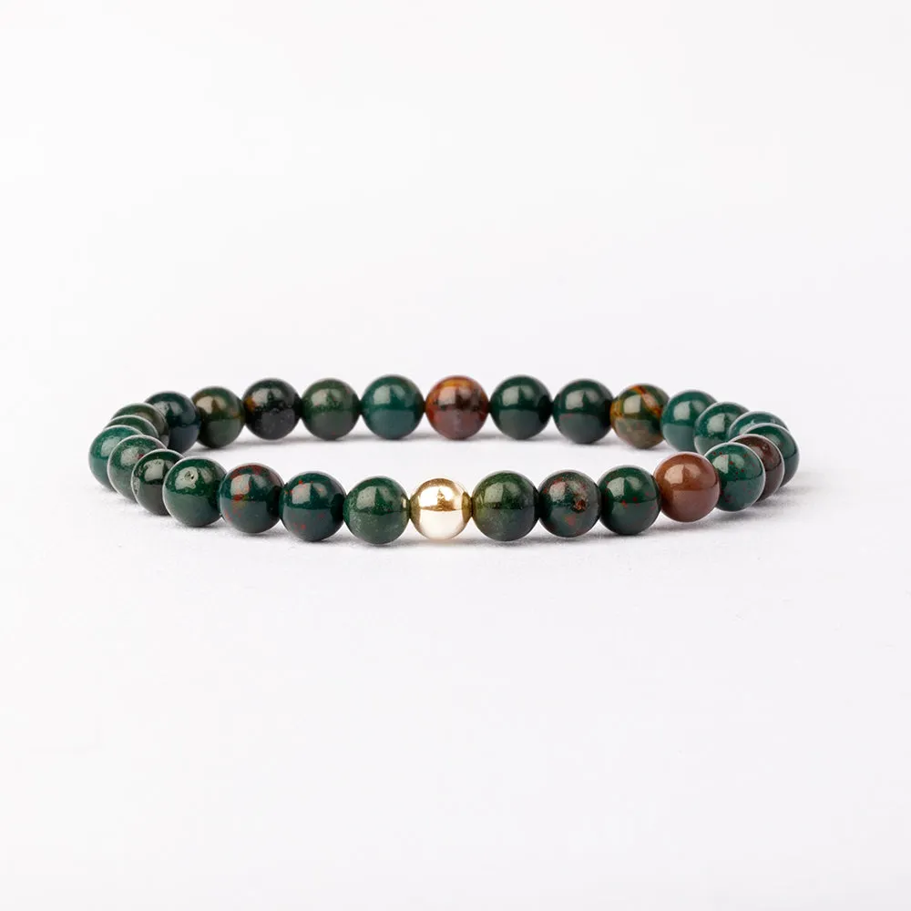 Bloodstone Essential Bracelet 6mm