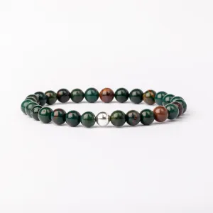 Bloodstone Essential Bracelet 6mm