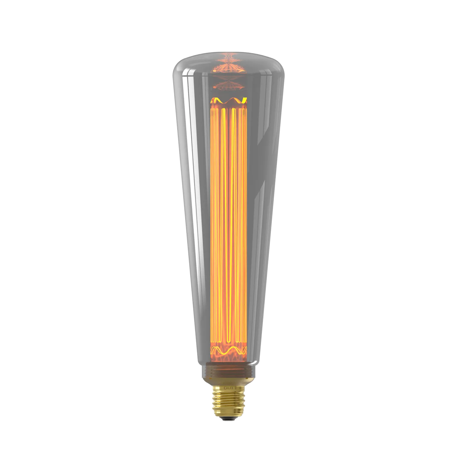 Calex Royal Kinna Bulb - E27 - Filament - Titanium - Warm White Light - 3.5W