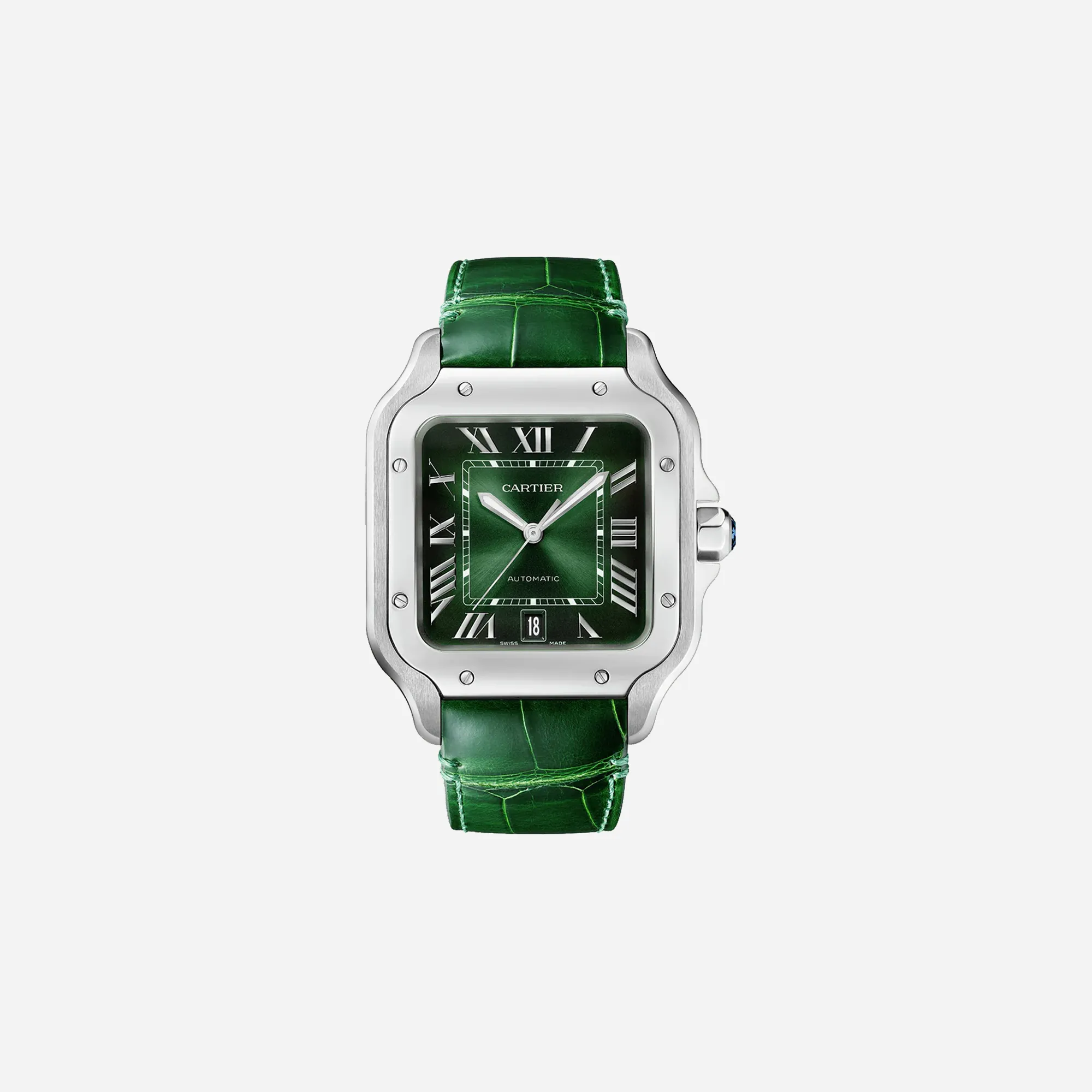 Cartier Santos De Cartier Green