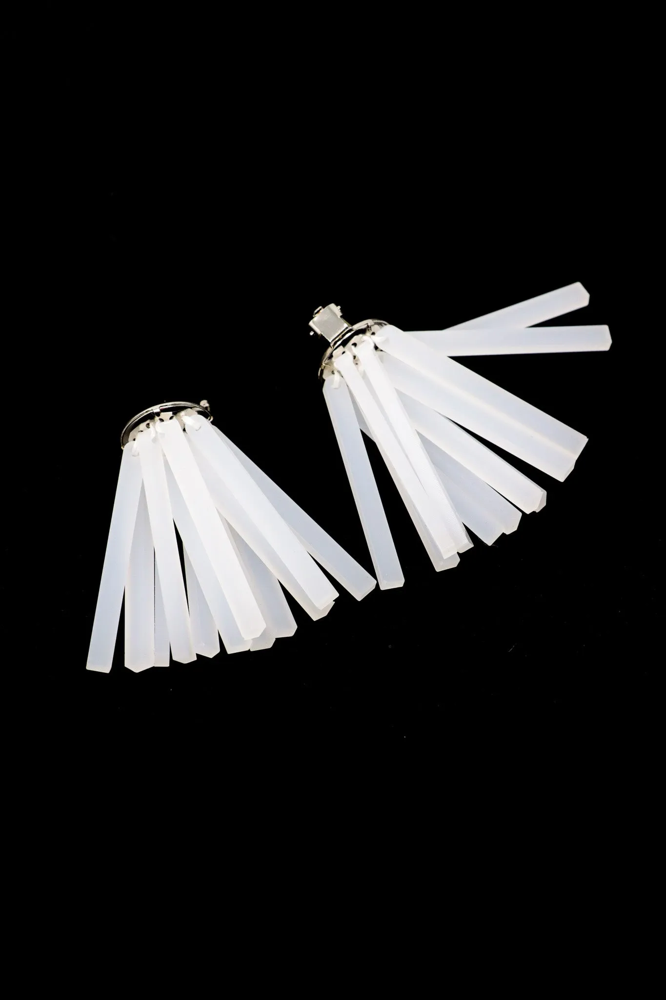 CENTOPERCENTOCASHEMIRE Spike Earrings (3 Colors)