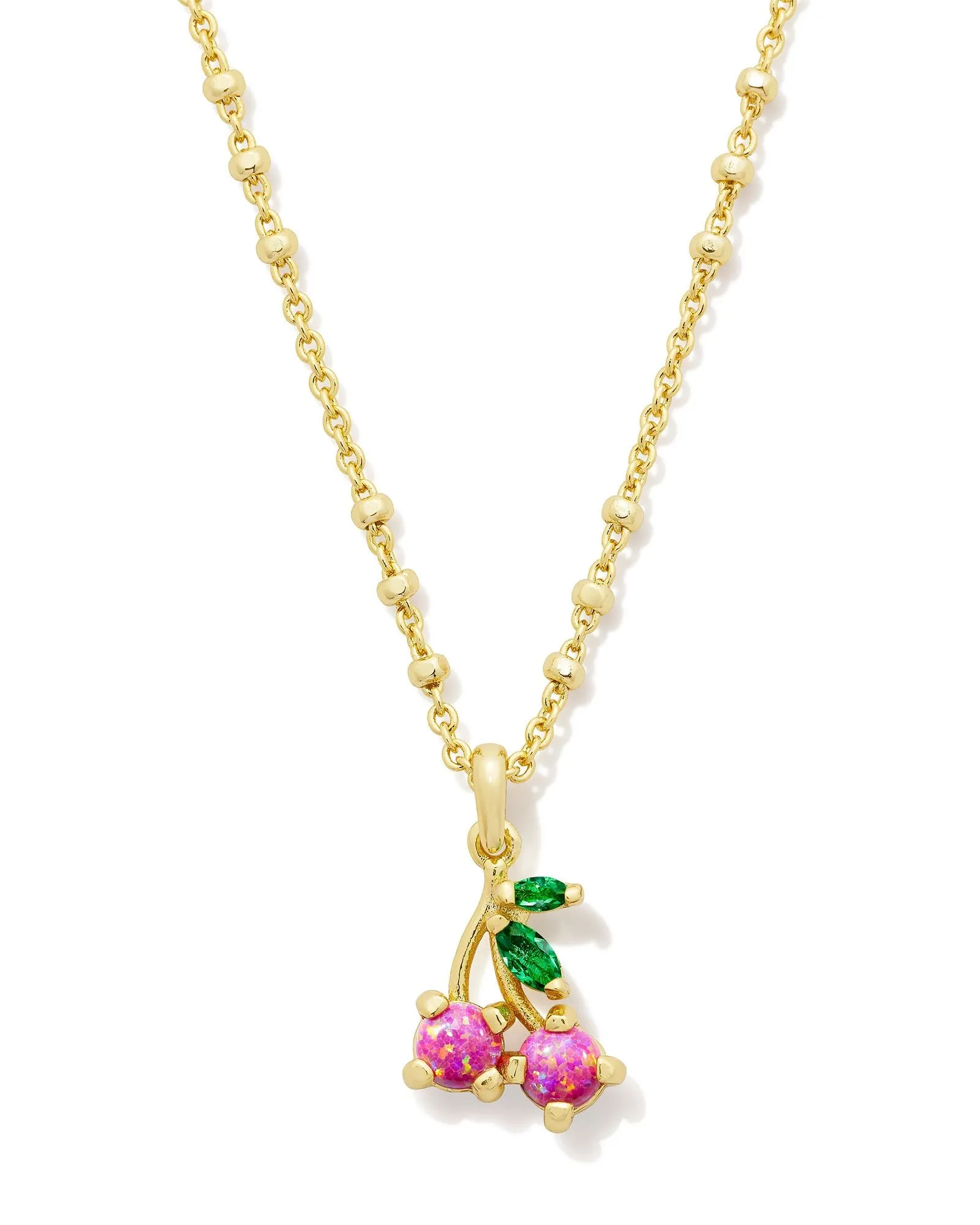 Cherry Short Pendant Necklace