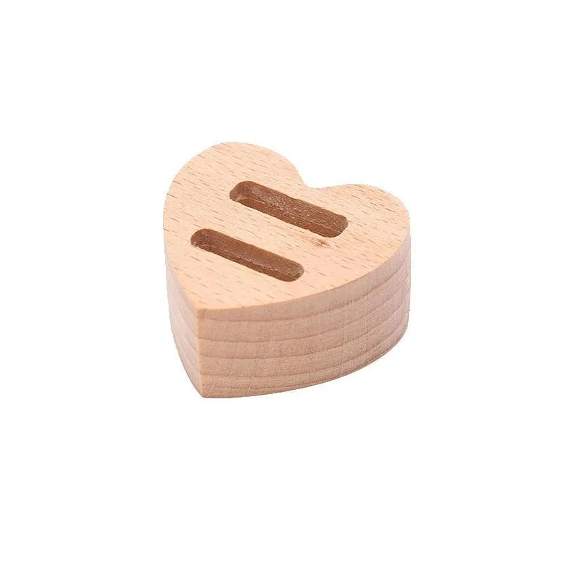 Chic Hexagonal Wooden Ring Stand - Stylish Jewelry Organizer for Couples
