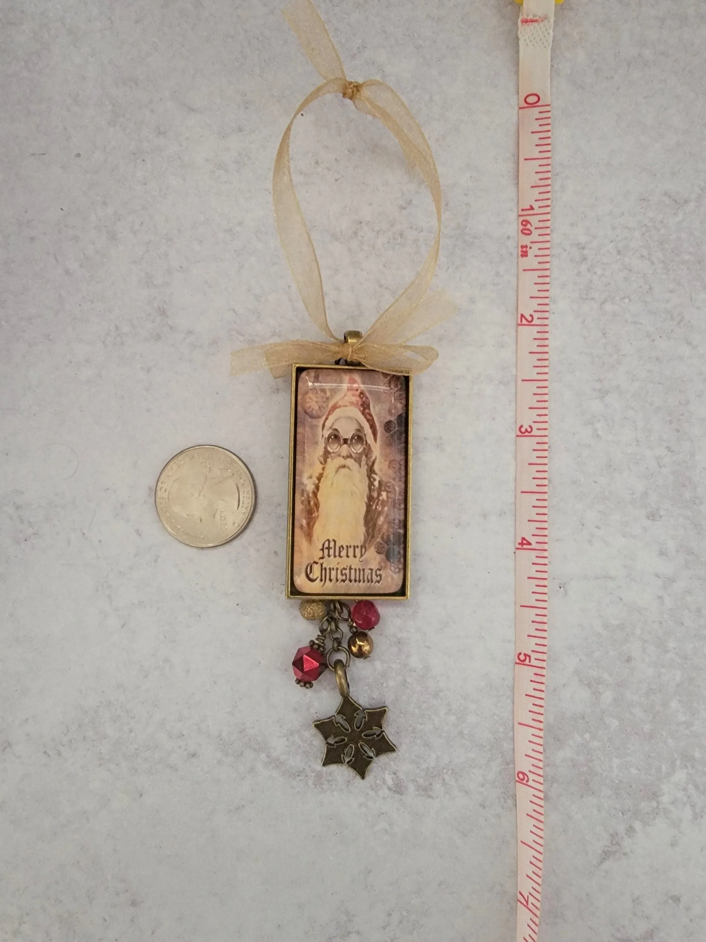 Christmas Ornaments, Steampunk Style Holiday Ornaments, Unique Holiday Decor