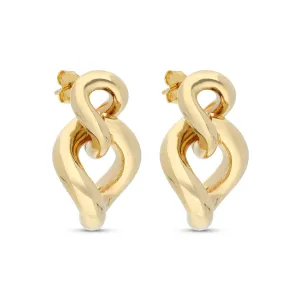 Chunky Double Chain Link Stud