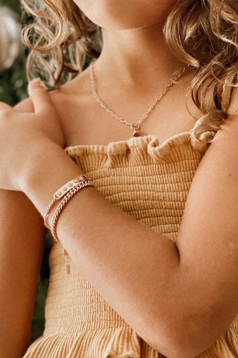 Cuban Link Bracelet - Rose Gold