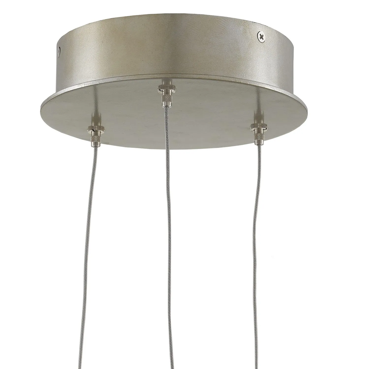 Currey & Co Crystal Bud 3-Light Multi-Drop Pendant