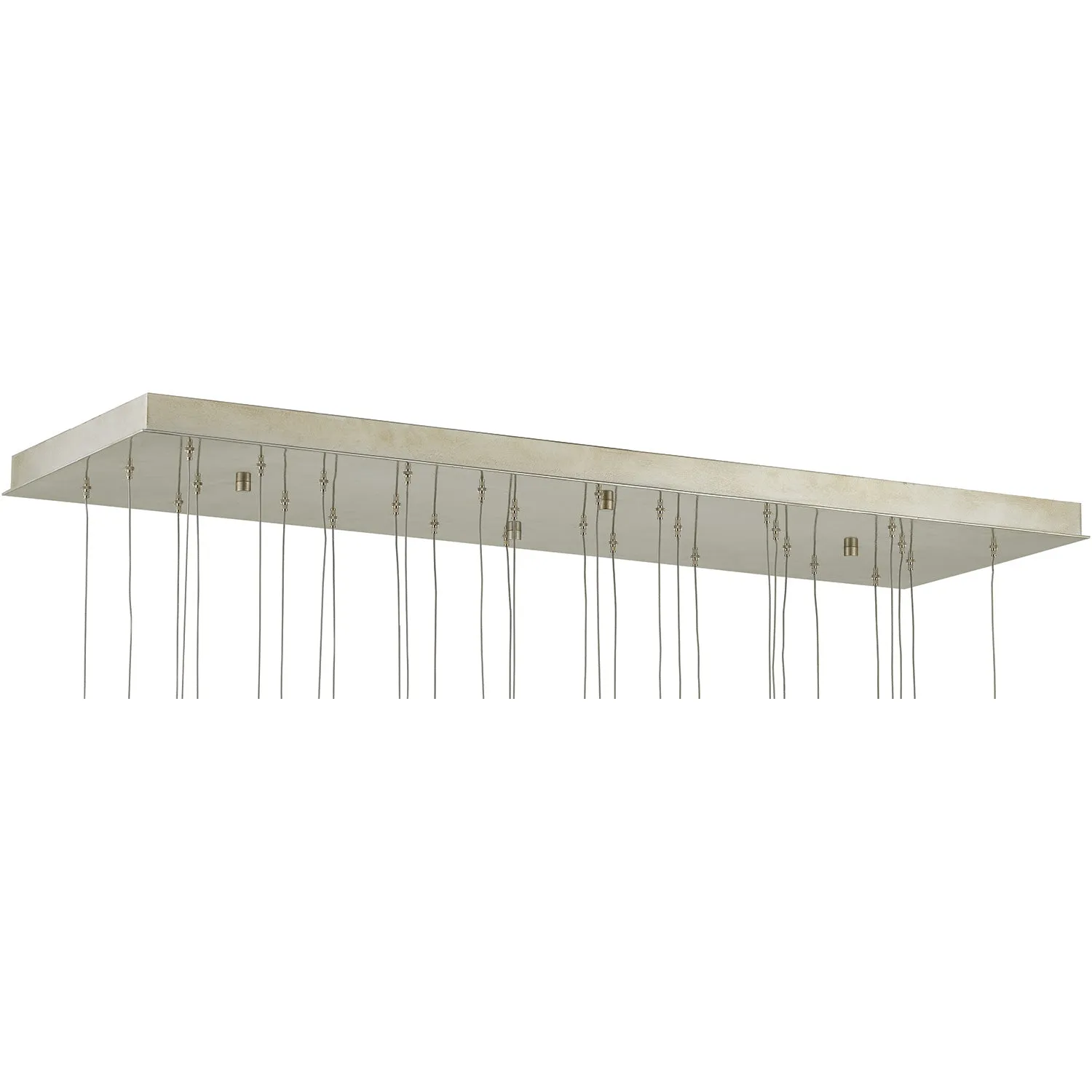 Currey & Co Crystal Bud 30-Light Multi-Drop Pendant