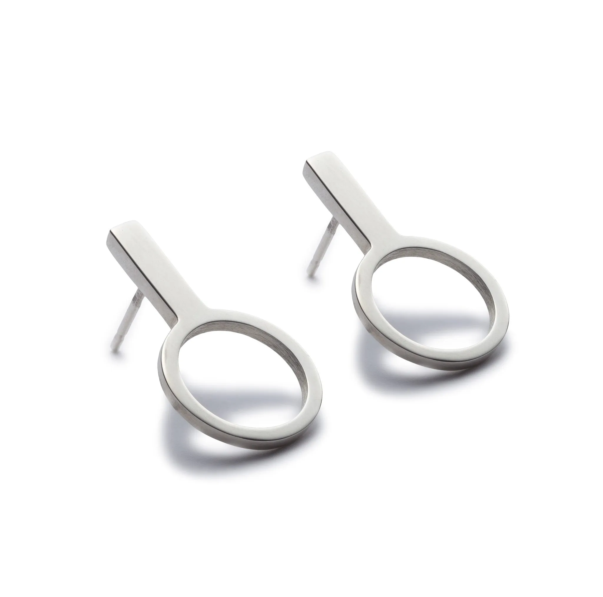Daisy Silver Stud Earrings