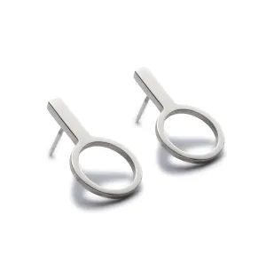 Daisy Silver Stud Earrings