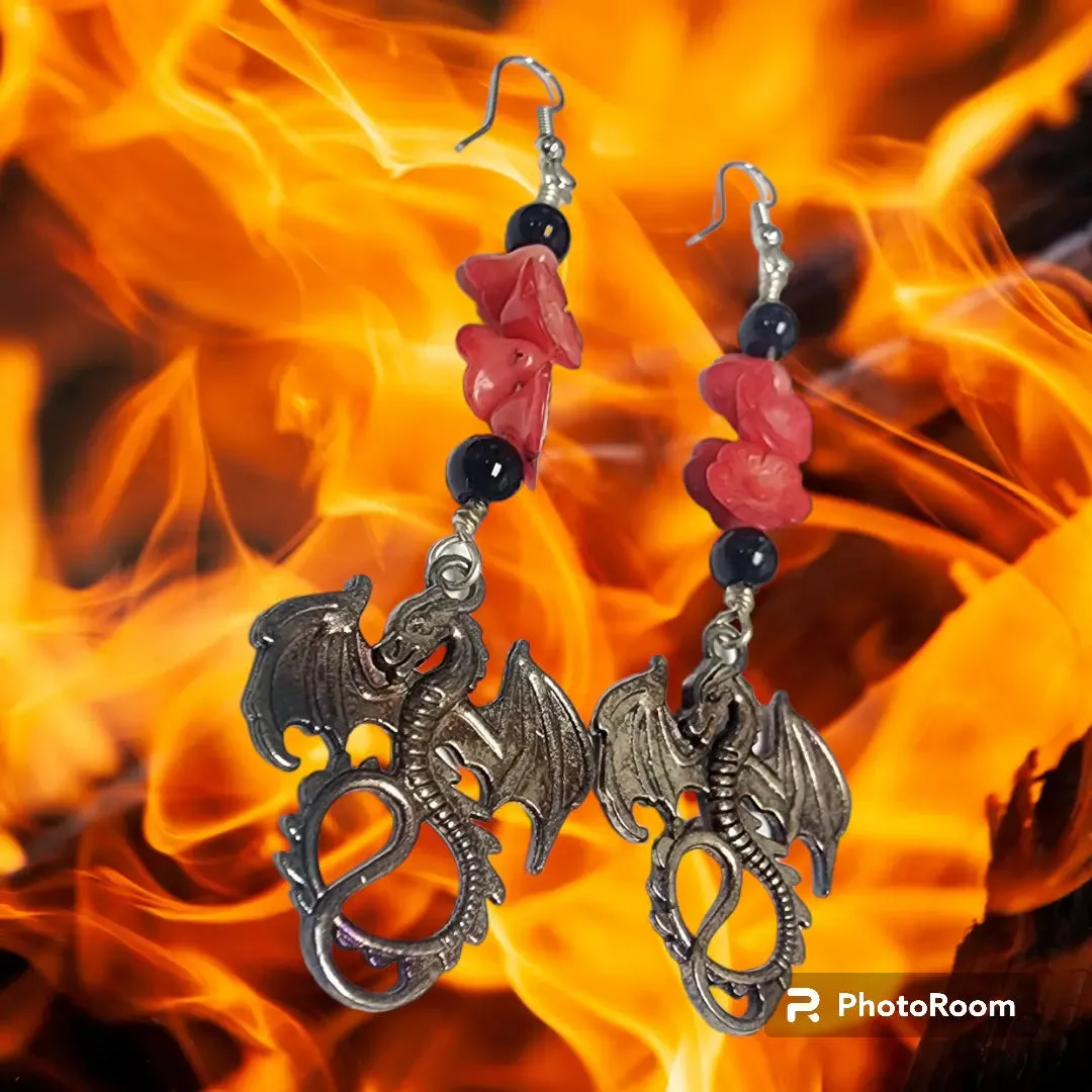 Dragon Earrings