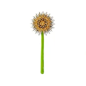 Enamel Dandelion Brooches For Women Flower Pin Elegant Spring Design Jewelry