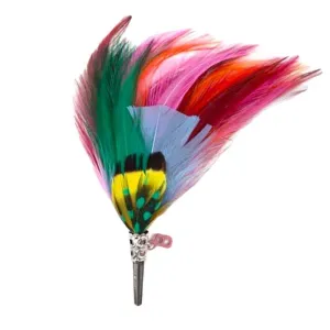 FEATHER BROOCH