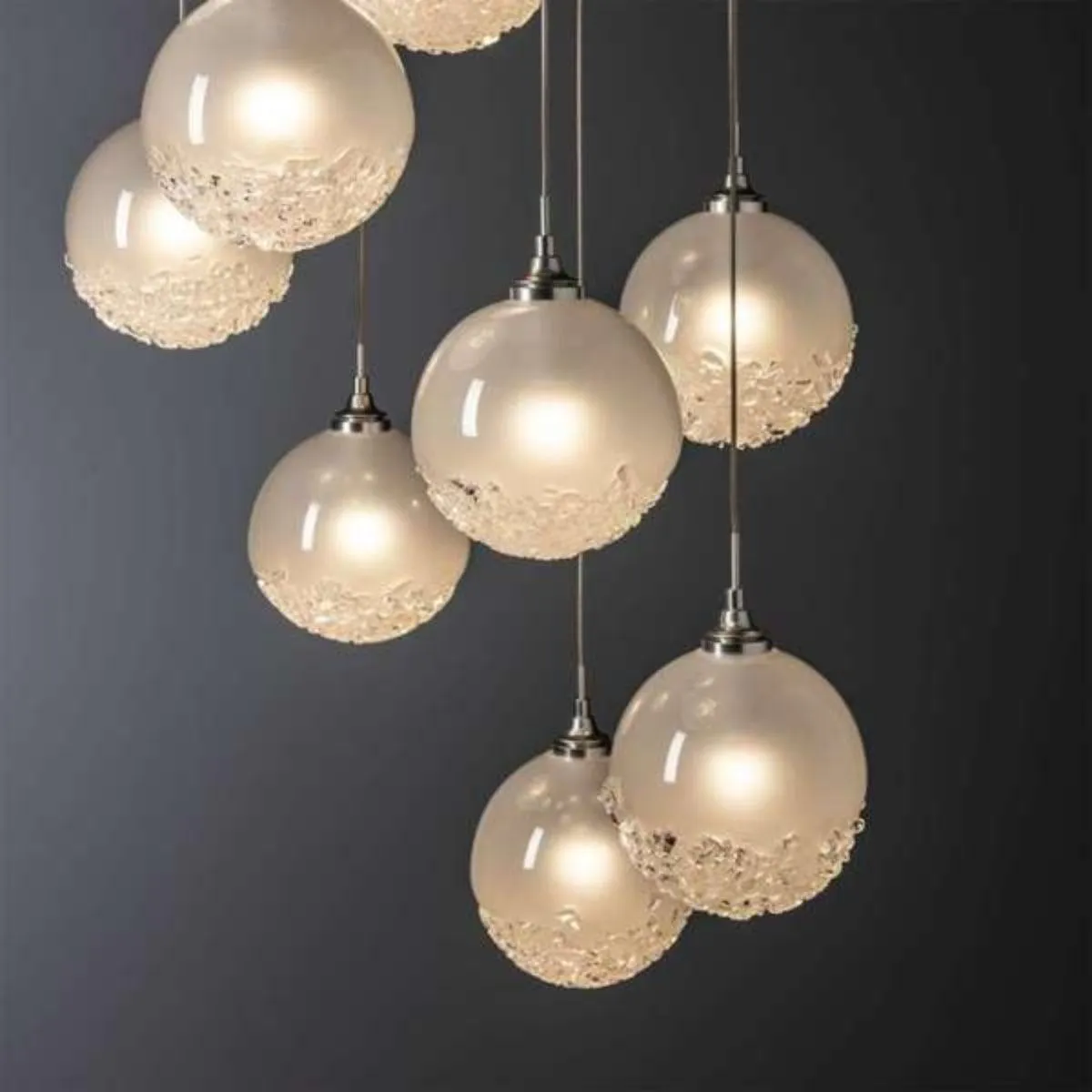 Fritz 9 lights Pendant Light with Long Height