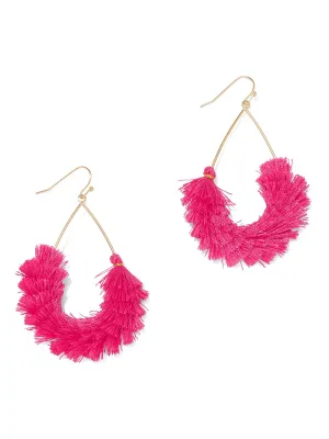 Fuchsia Teardrop Earring