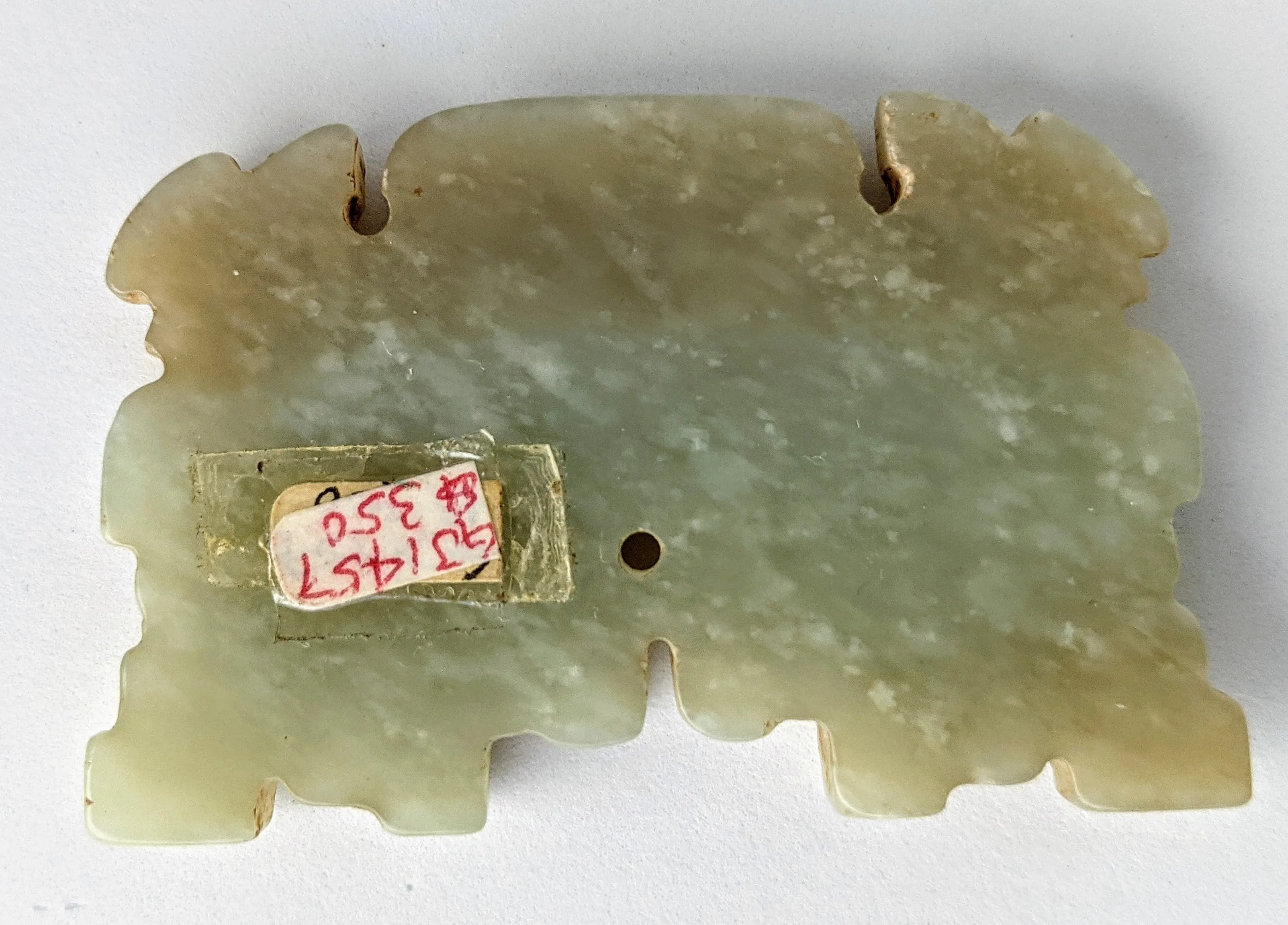 Genuine Antique Carved Jade Pendant