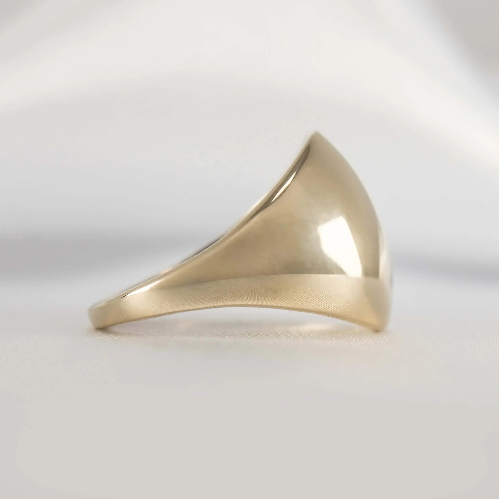 Gold Graduated Dome Ring