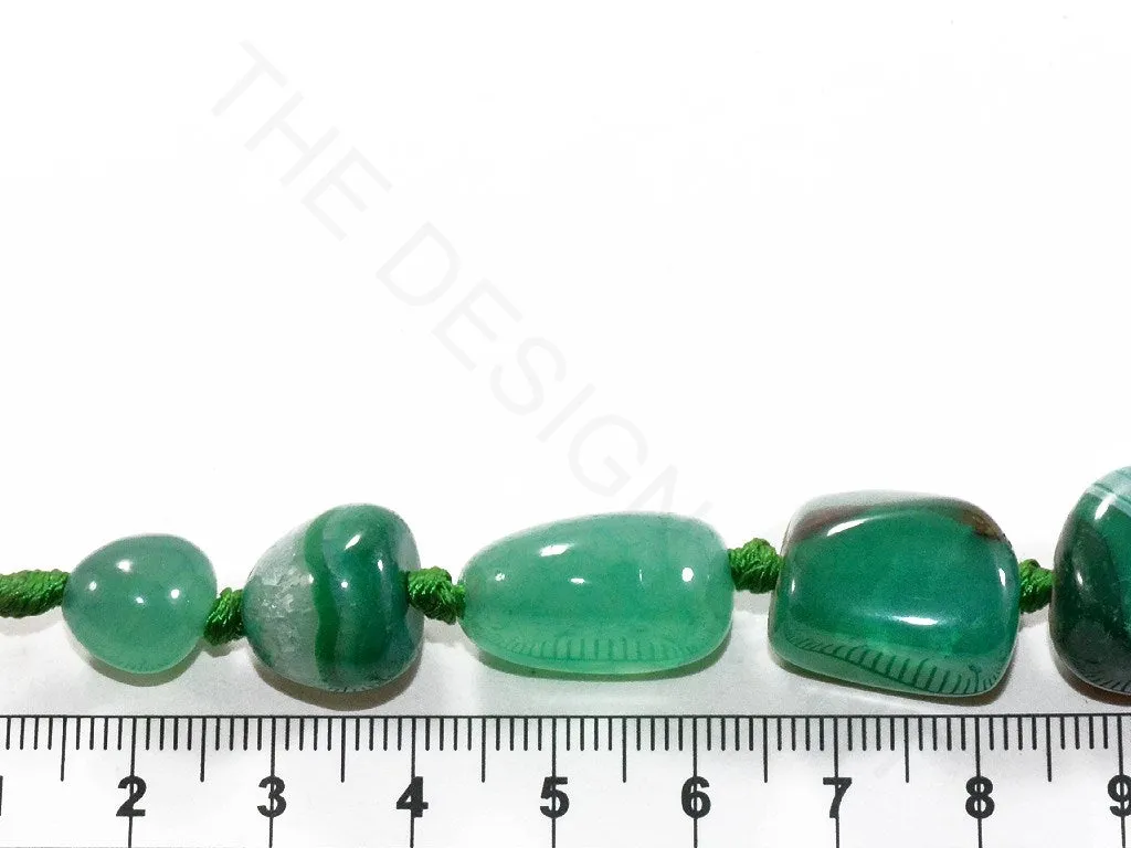 Green Uncut Agate Stones