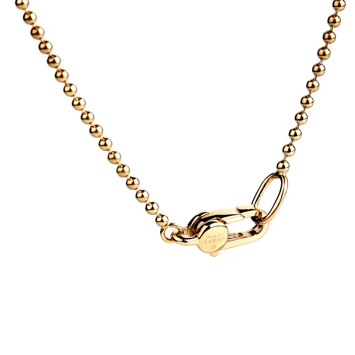 Gucci Running G Gold Necklace