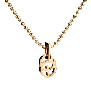 Gucci Running G Gold Necklace