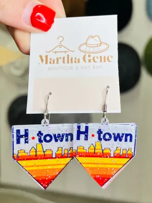 H-Town earrings
