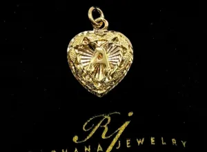 Heart Letter Pendants
