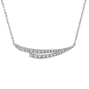 Hearts on Fire Vela French Cut Pavé Diamond Pendant Necklace