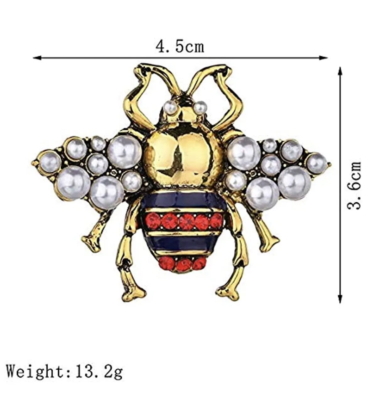 Honey Bee Brooch