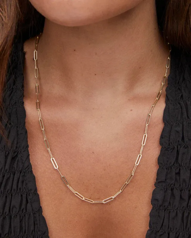 Kendra Scott Courtney Paperclip Necklace