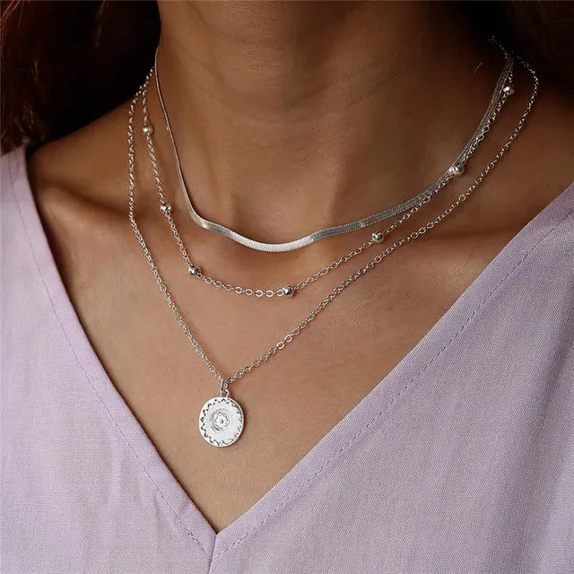 Layered Necklace (Mult. Styles)